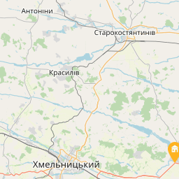 Medzhybozhskiy Zamok на карті